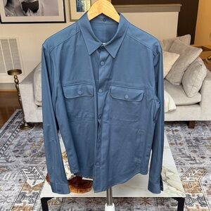 Lululemon Lab Blue Shirt Jacket